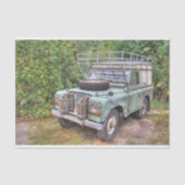 Land Rover Reihe III 109 Seidenpapier (Vorderseite)