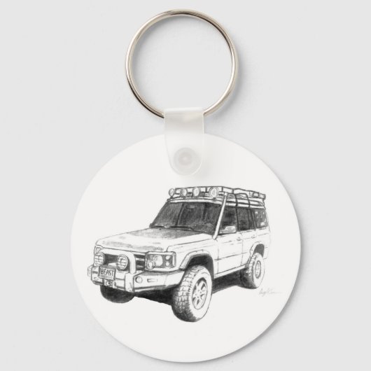 Land Rover Schlüsselanhänger Art (Vorderseite)