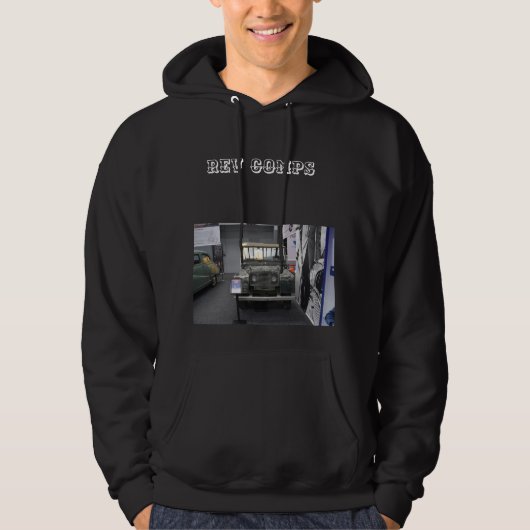 Land-Rover-Serie 1 Hoodie (Vorderseite)