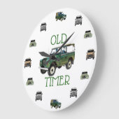 Land Rover Series Clock Große Wanduhr (Winkel)