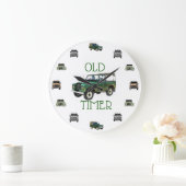Land Rover Series Clock Große Wanduhr (Zuhause)