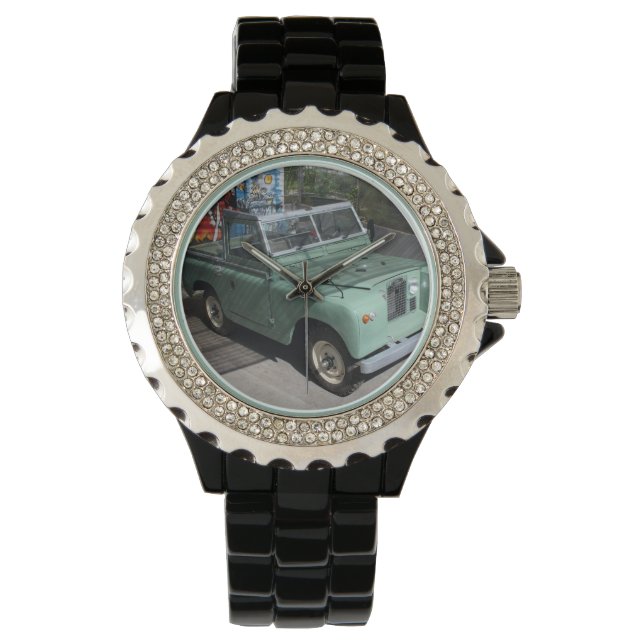 Land Rover Series II SWB Armbanduhr (Vorderseite)