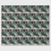 Land Rover Series II SWB Geschenkpapier (Flach)