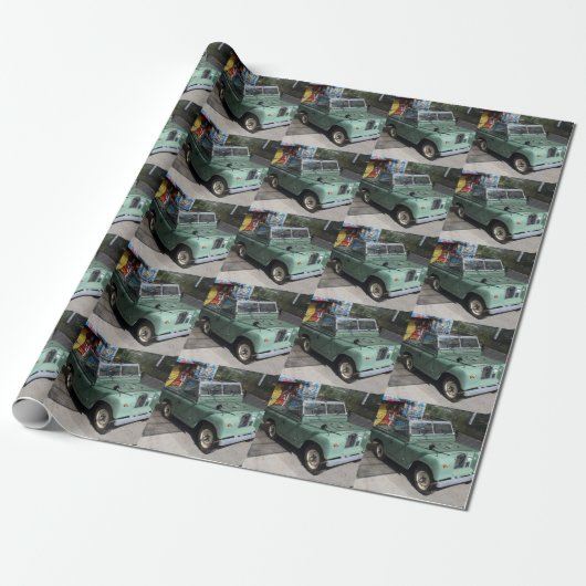 Land Rover Series II SWB Geschenkpapier (Ungerollt)
