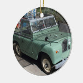 Land Rover Series II SWB Keramik Ornament (Links)