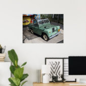Land Rover Series II SWB Poster (Heimbüro)