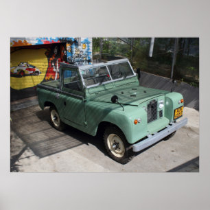 Land Rover Series II SWB Poster