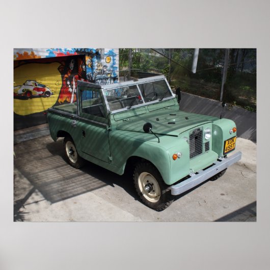 Land Rover Series II SWB Poster (Vorne)