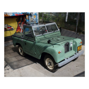 Land Rover Series II SWB Poster