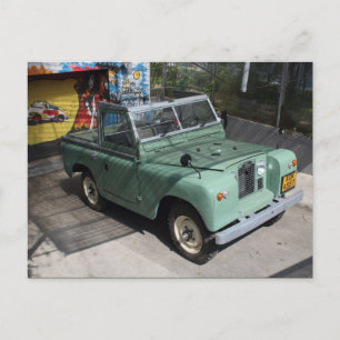 Land Rover Series II SWB Postkarte