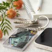 Land Rover Series II SWB Schlüsselanhänger (Vorderseite rechts)