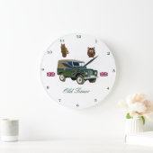 Land Rover Wall Clock Große Wanduhr (Zuhause)