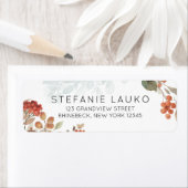 Land Rustic Fall Foliage Aquarelladresse (Insitu)