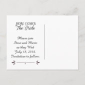 Land Rustic Mason Jar auf Holz Foto Postkarte (Rückseite)