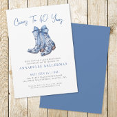 Land Rustikal 40. Geburtstag Einladung