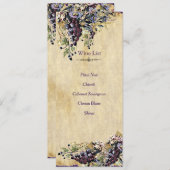 Land Rustikal, Vintag, Hochzeitswein (Vorne/Hinten)