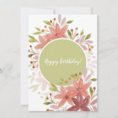 Land Rustikale Flora und Fauna Karte (Vorderseite)