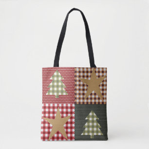 Land Rustikale Primitive Weihnachten Tasche