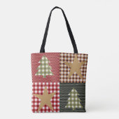Land Rustikale Primitive Weihnachten Tasche (Rückseite)