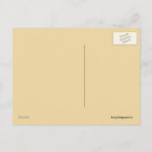 Land Rustikale Save the Date Postkarte (Rückseite)