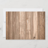 Land Rustikale Sonnenblume, Braunwald Save the Dat Save The Date (Rückseite)