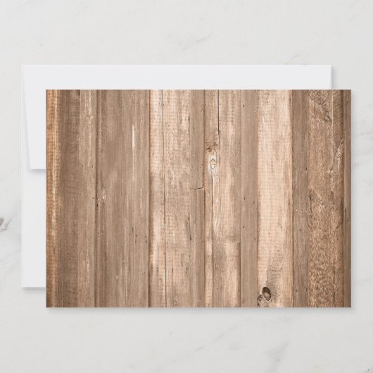 Land Rustikale Sonnenblume, Braunwald Save the Dat Save The Date (Rückseite)