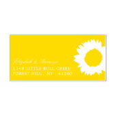 Land Rustikale Sonnenblume Permastempel (Design)