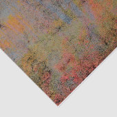 Land Rustikale Vintag Orange Blue Textur Seidenpapier (Ausschnitt)