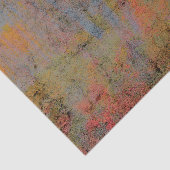 Land Rustikale Vintag Orange Blue Textur Seidenpapier (Ausschnitt)