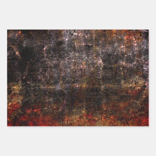 Land Rustikale Vintage Textur Geschenkpapier Set (Vorderseite 3)