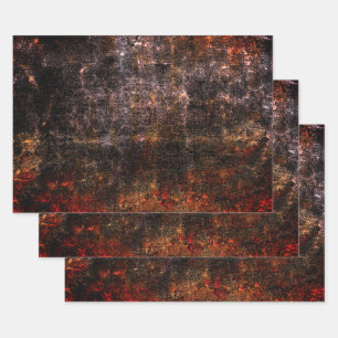 Land Rustikale Vintage Textur Geschenkpapier Set
