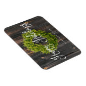 Land Rustikale Wälder glückliche Ferien Gruß Magnet (Rechte Seite)