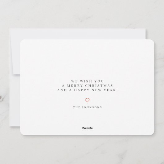 Land Rustikaler Kranz Botanischer Wald Weihnachten (Rückseite)