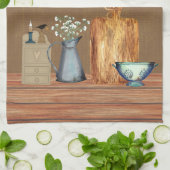 Land Rustikales Bauernhaus Küchentücher (Gefaltet)