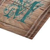 Land-rustikales hölzernes schneidebrett (Ecke)