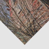 Land Rustikales Rotbarn Vintages Bauernhaus Seidenpapier (Ausschnitt)