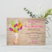 Land-rustikales Stiefel-und Einladung (Stehend Vorderseite)