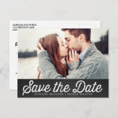 LAND RUSTIKKARTE SAVE THE DATE POSTCARD ANKÜNDIGUNGSPOSTKARTE (Vorne/Hinten)