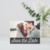 LAND RUSTIKKARTE SAVE THE DATE POSTCARD ANKÜNDIGUNGSPOSTKARTE (Stehend Vorderseite)