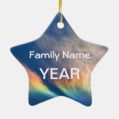 Land-Scheune Keramikornament (Hinten)