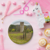 Land Silo Pappteller (Party)