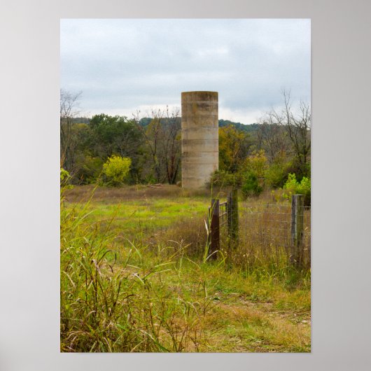 Land Silo Poster (Vorne)