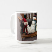 LAND SNOWMAN CHRISTMAS TASSE (Vorderseite Links)