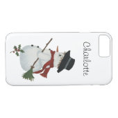 Land Snowman iPhone 7 Fall Case-Mate iPhone Hülle (Rückseite (Horizontal))