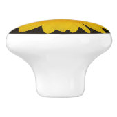 Land-Sonnenblume-runder Keramik-Zug Keramikknauf (Seitenansicht)