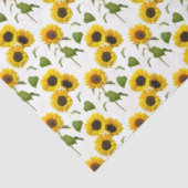 Land Sonnenblumen entdecken kleine Elemente Seidenpapier (Ausschnitt)