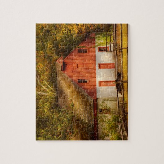 Land - Stall - Auf Weide gehen Puzzle (Vertikal)