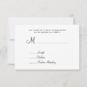 Land / Stallhochzeit RSVP - Daisies Mason Jar (Rückseite)