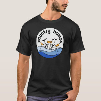 Land steuert Logo automatisch an T-Shirt