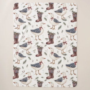 Land-Stiefel Gans Sherpadecke